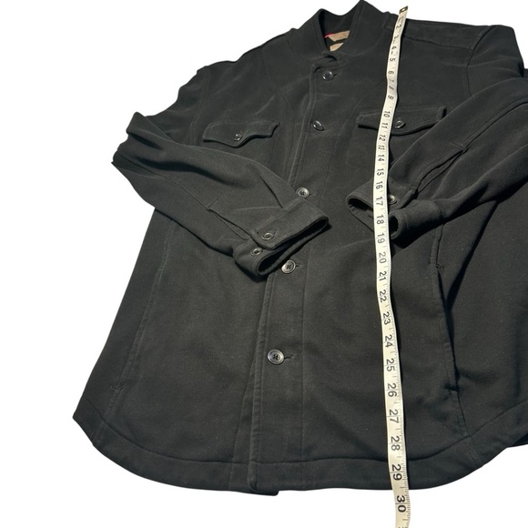 Tommy Bahama Palmdale Shirt Jacket Charcoal 100% Pima Cotton Sz Med - Picture 11 of 14